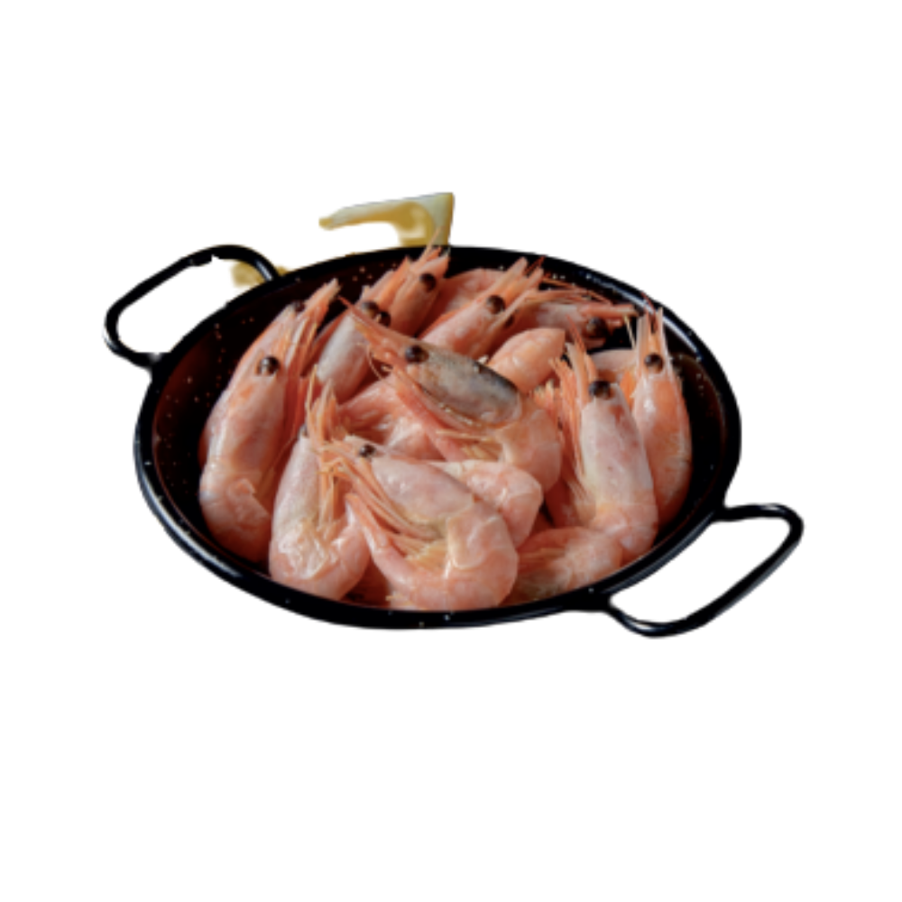 13 Steamed Shrimps